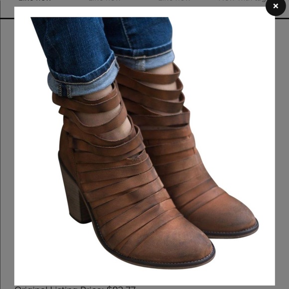 Free People Shoes - Free people hybrid strappy boots